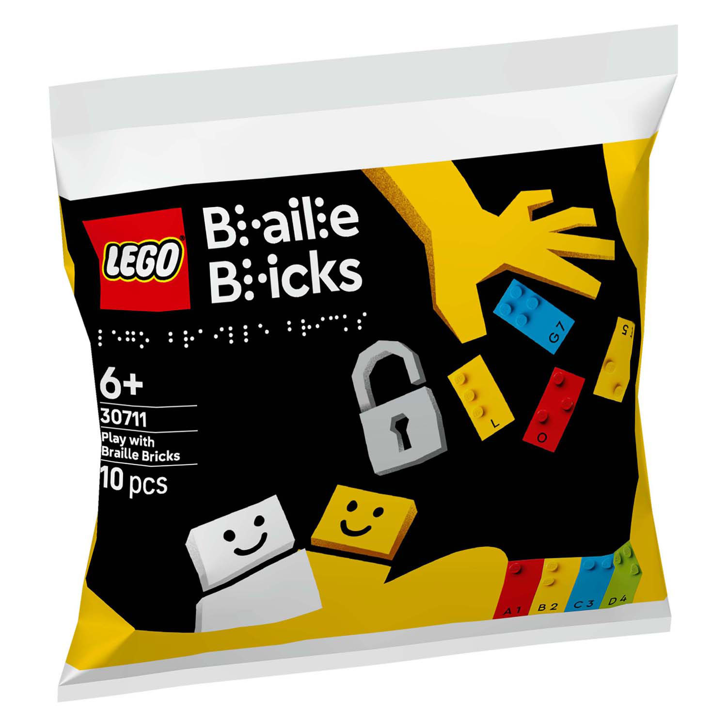 LEGO Briques Braille 30711 Jouer avec des briques Braille