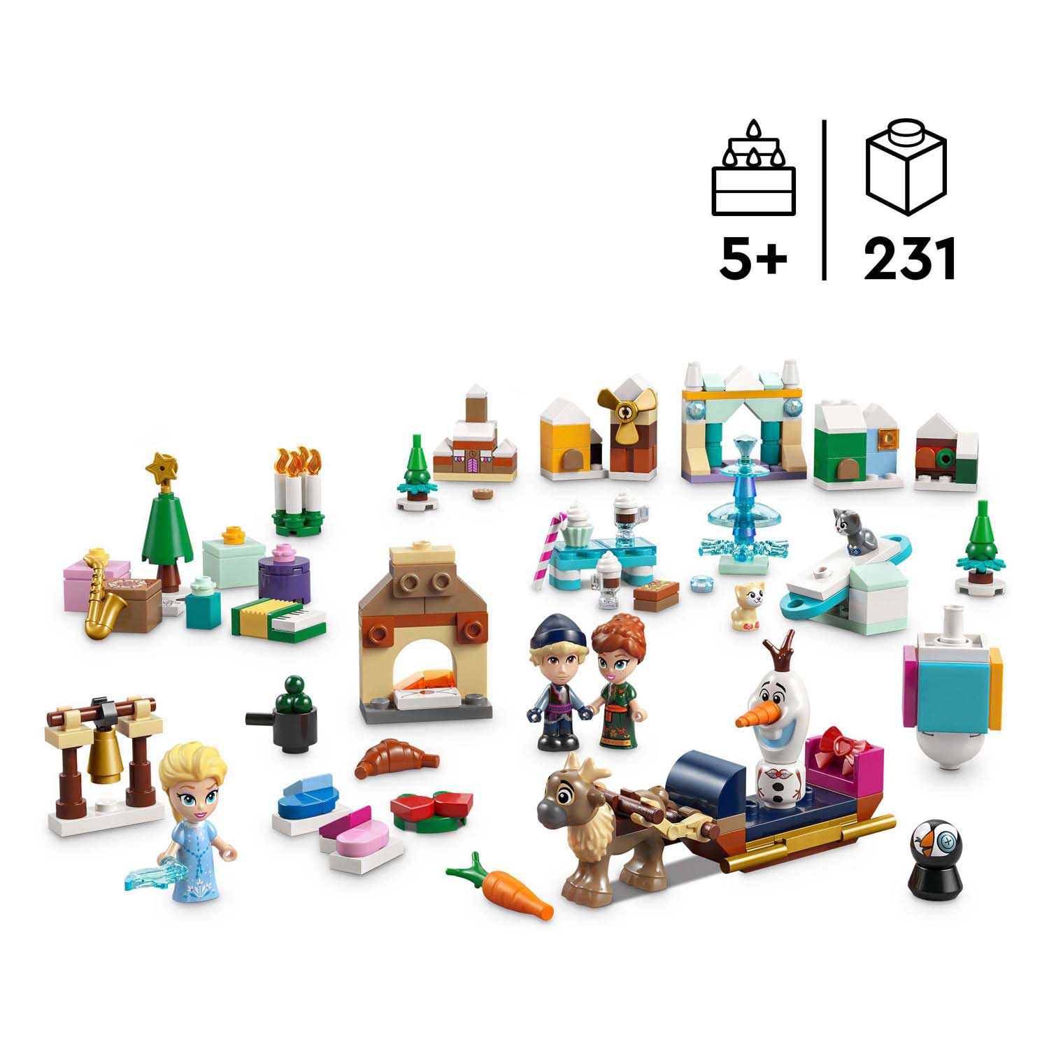LEGO Disney Prinses 43273 Adventkalender 2025