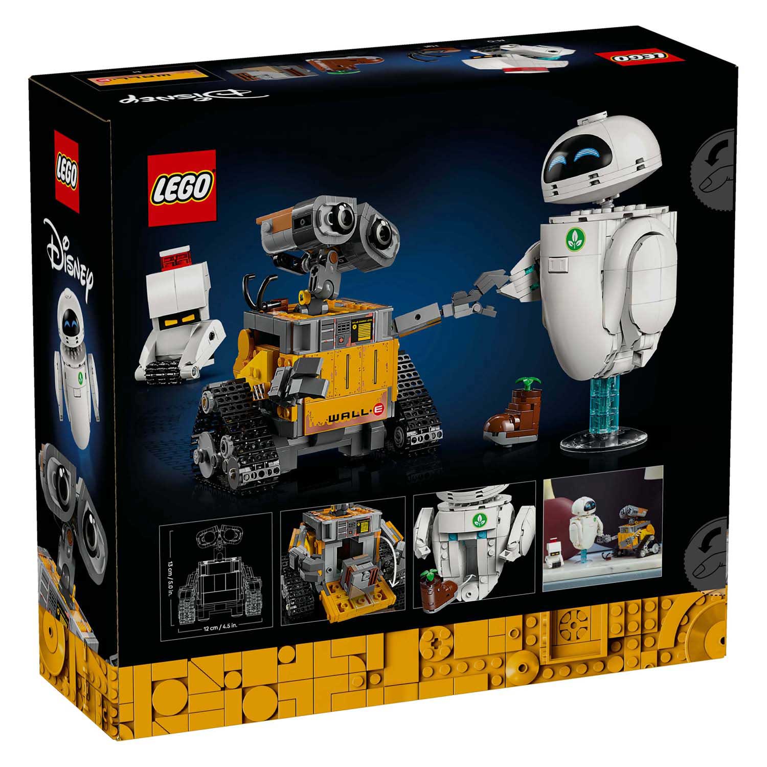 LEGO Disney 43279 Pixar WALL-E en EVE