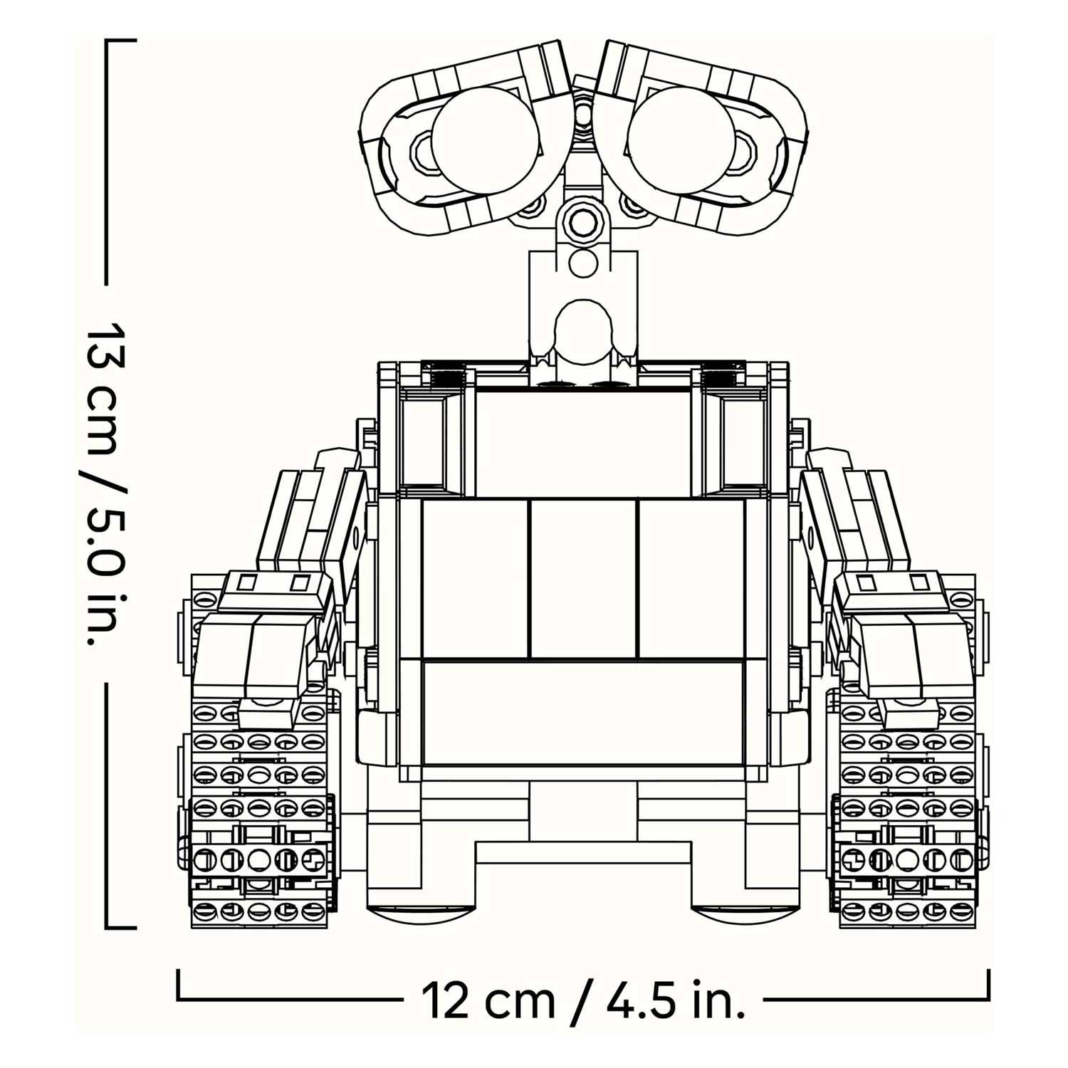LEGO Disney 43279 Pixar WALL-E en EVE
