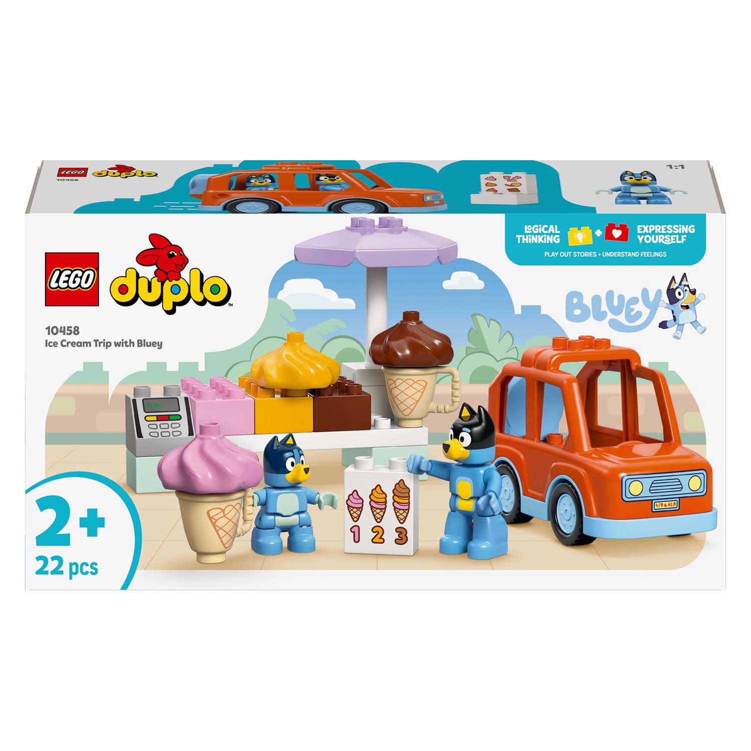 LEGO Duplo 10458 Eis essen mit Bluey