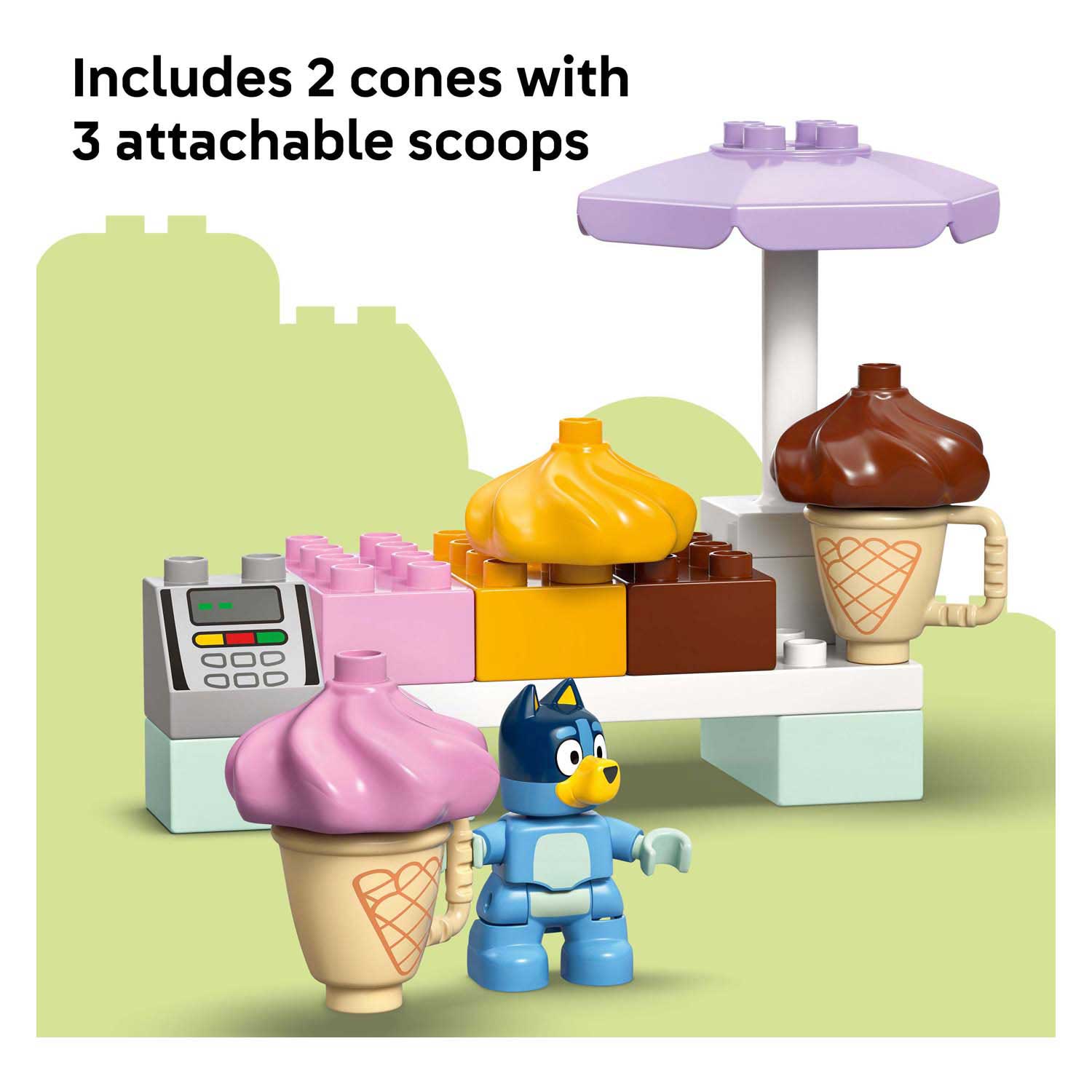 LEGO Duplo 10458 Eis essen mit Bluey