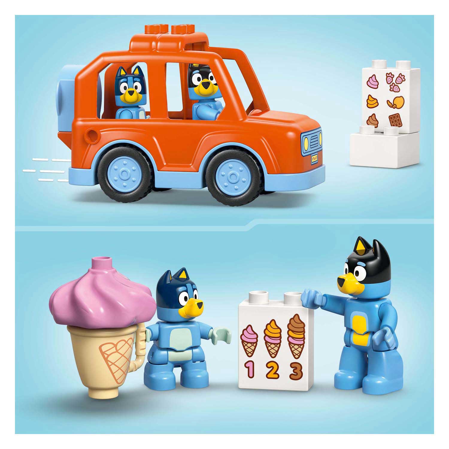 LEGO Duplo 10458 Eis essen mit Bluey
