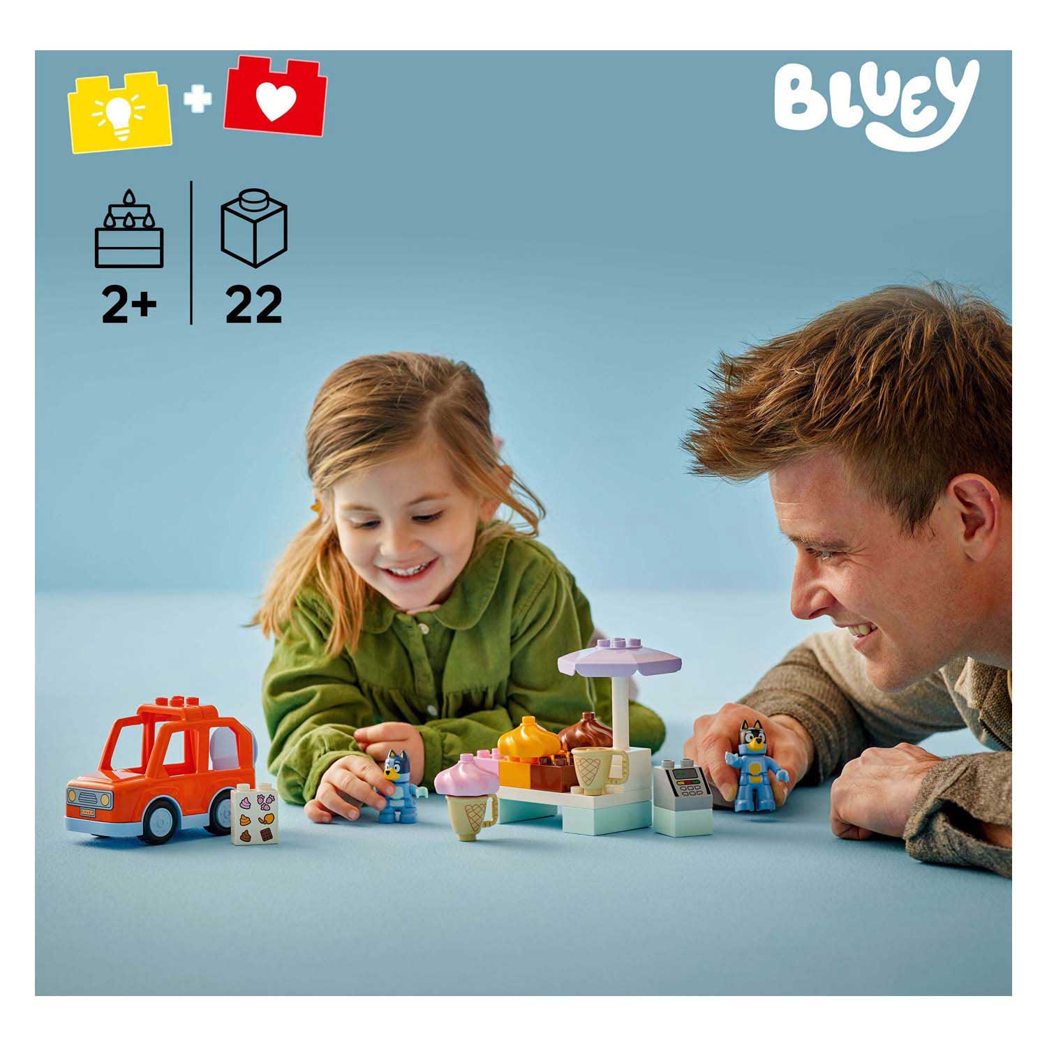 LEGO Duplo 10458 Eis essen mit Bluey