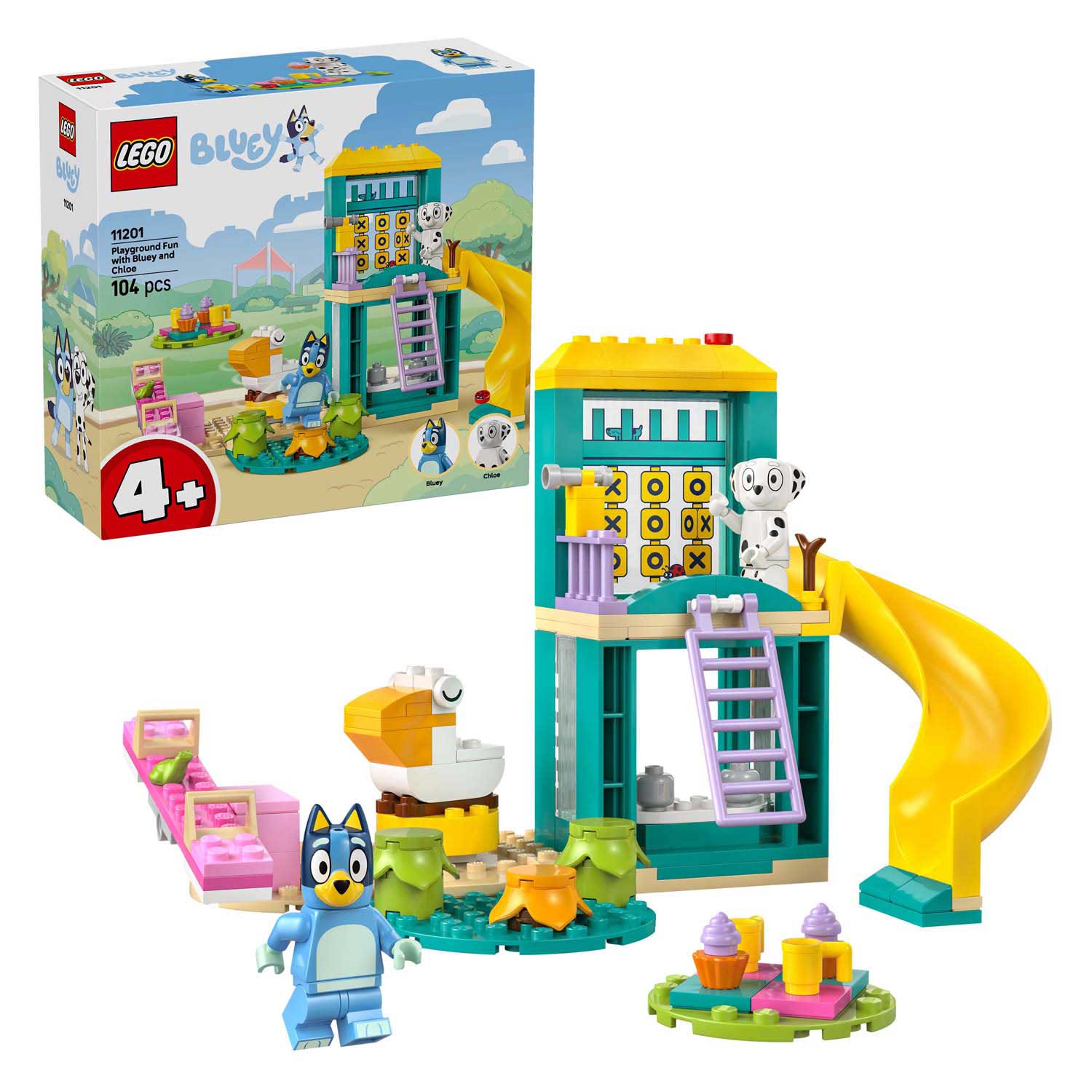 LEGO Duplo 11201 Bluey und Chloe auf dem Spielplatz