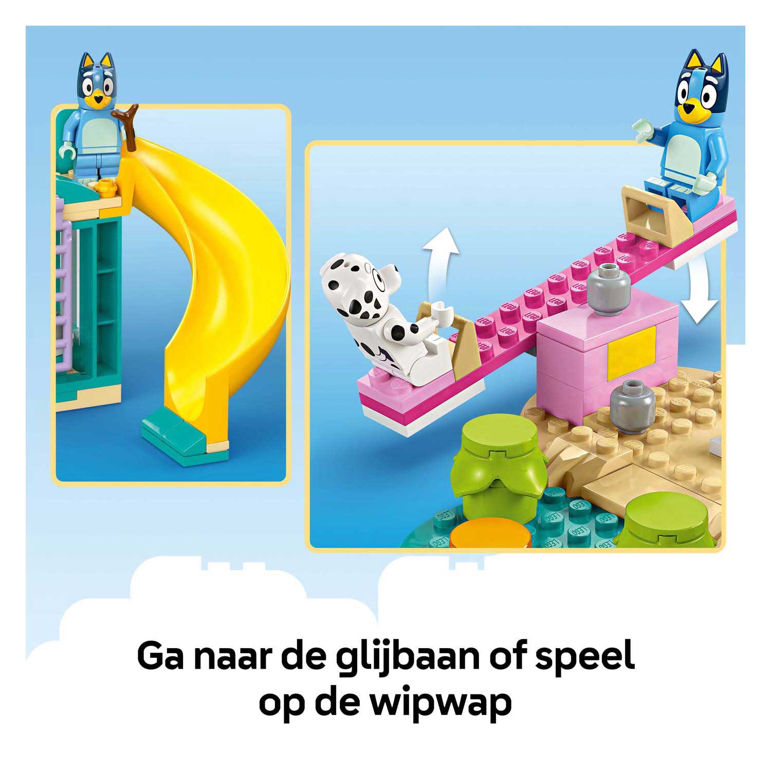 LEGO Duplo 11201 Bluey und Chloe auf dem Spielplatz