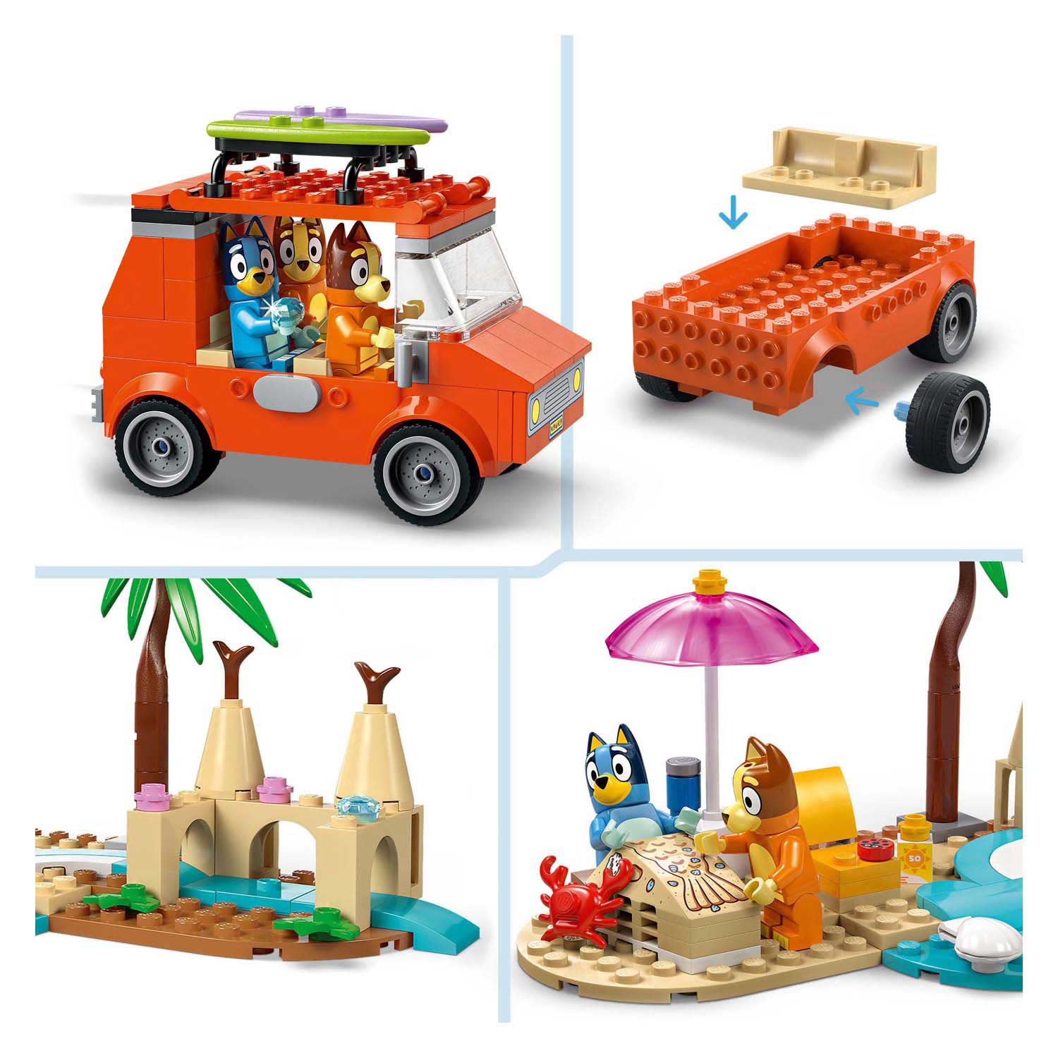 LEGO Duplo 11202 Blueys Roadtrip zum Strand