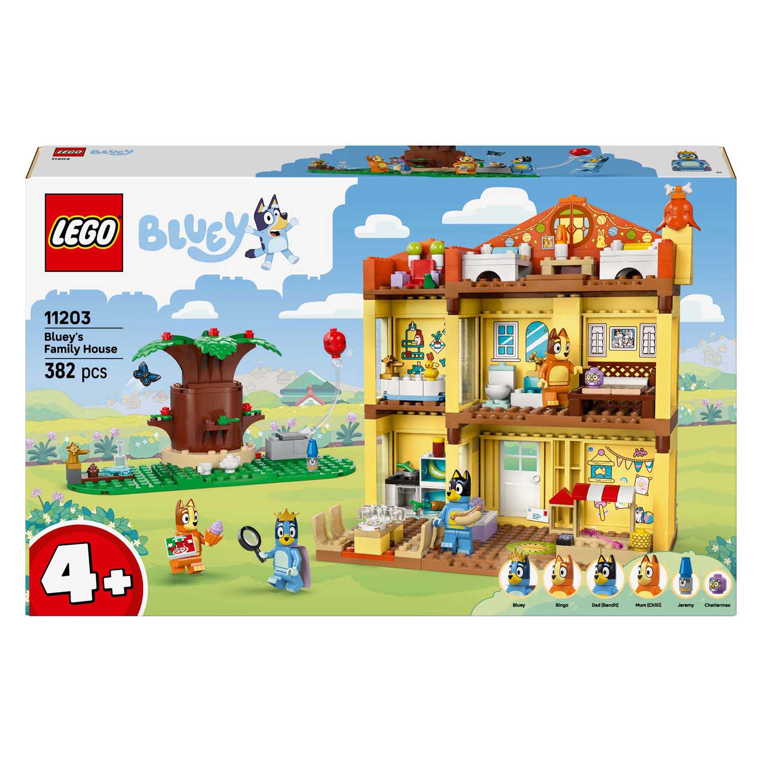 LEGO Duplo 11203 Bluey und ihr Familienhaus Spielset