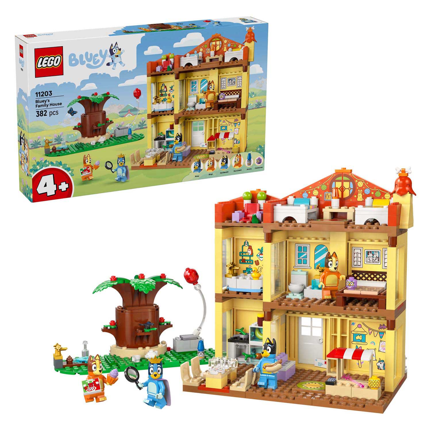 LEGO Duplo 11203 Bluey und ihr Familienhaus Spielset
