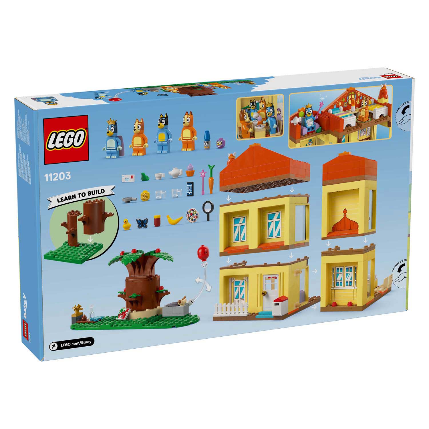 LEGO Duplo 11203 Bluey und ihr Familienhaus Spielset