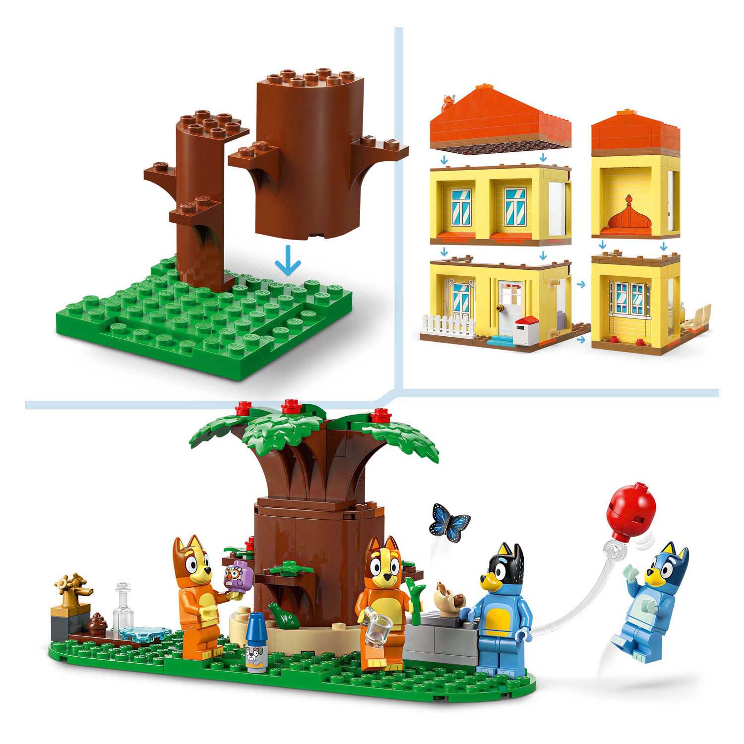 LEGO Duplo 11203 Bluey und ihr Familienhaus Spielset