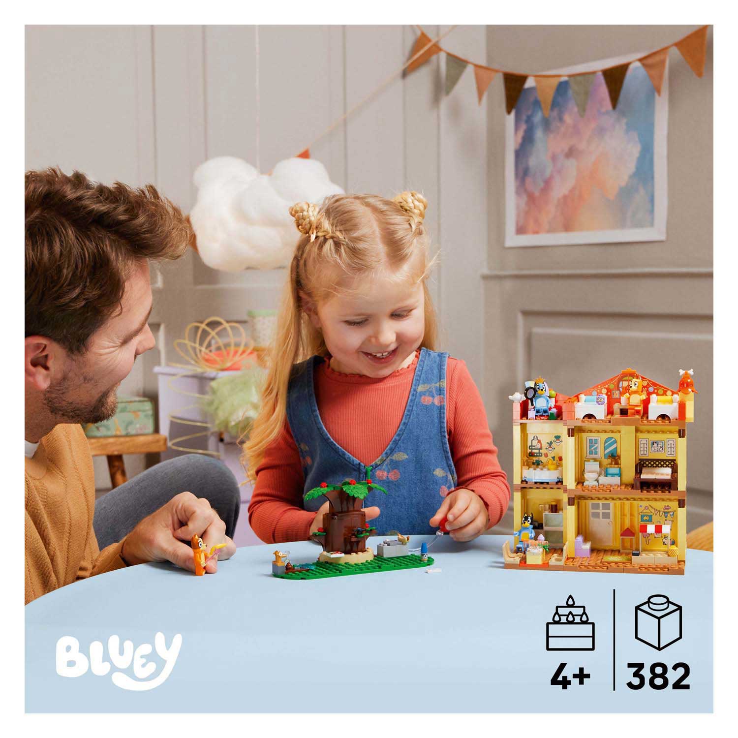 LEGO Duplo 11203 Bluey und ihr Familienhaus Spielset