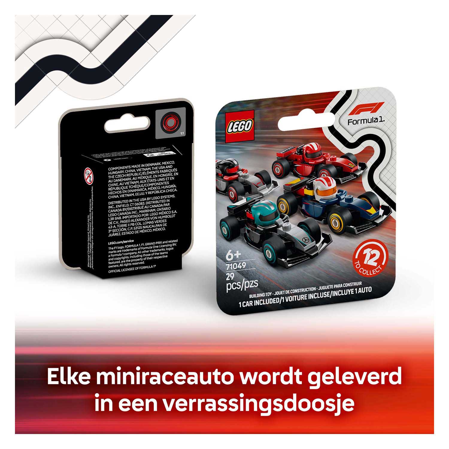 Voiture de course LEGO F1 71049