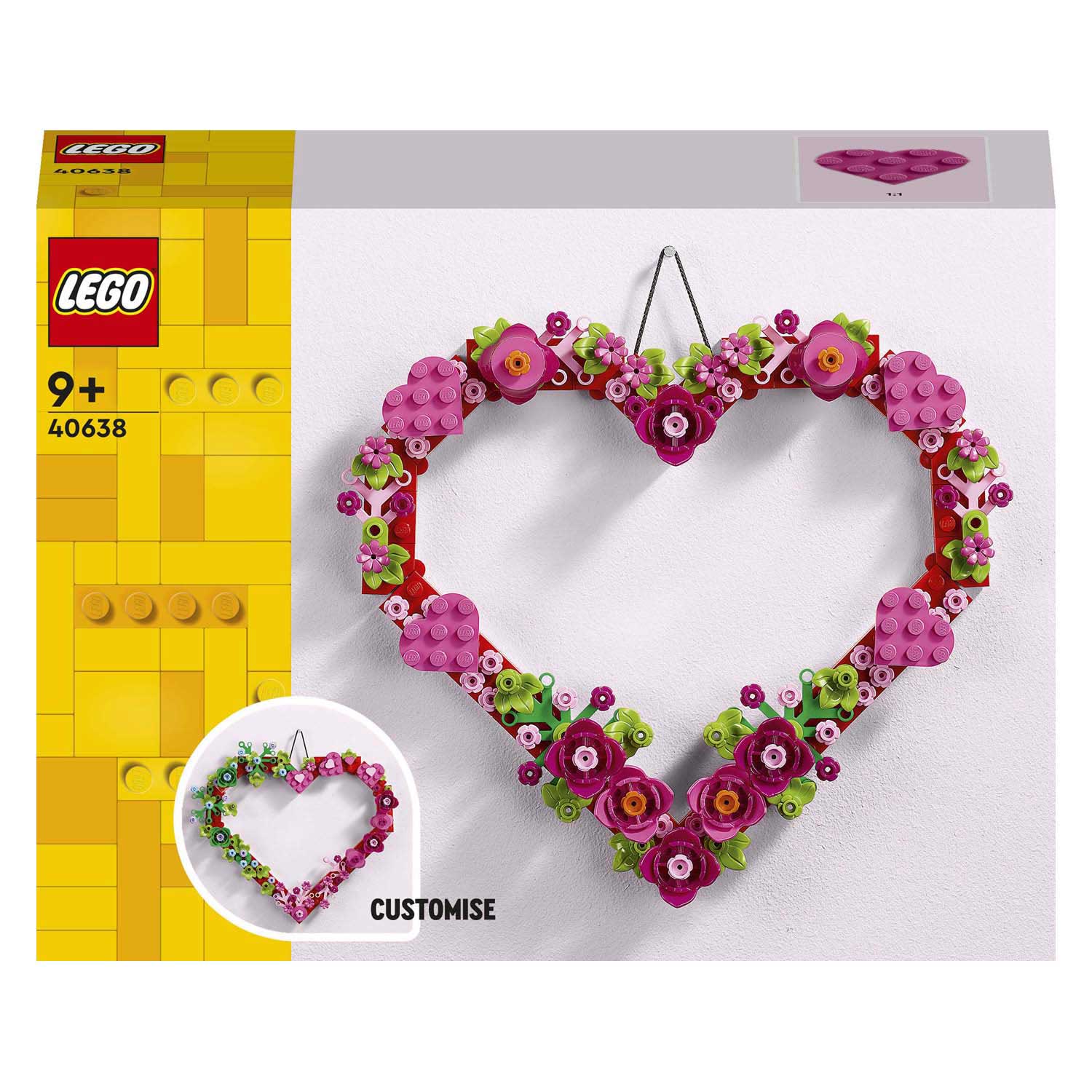 LEGO 40638 Décoration en forme de cœur