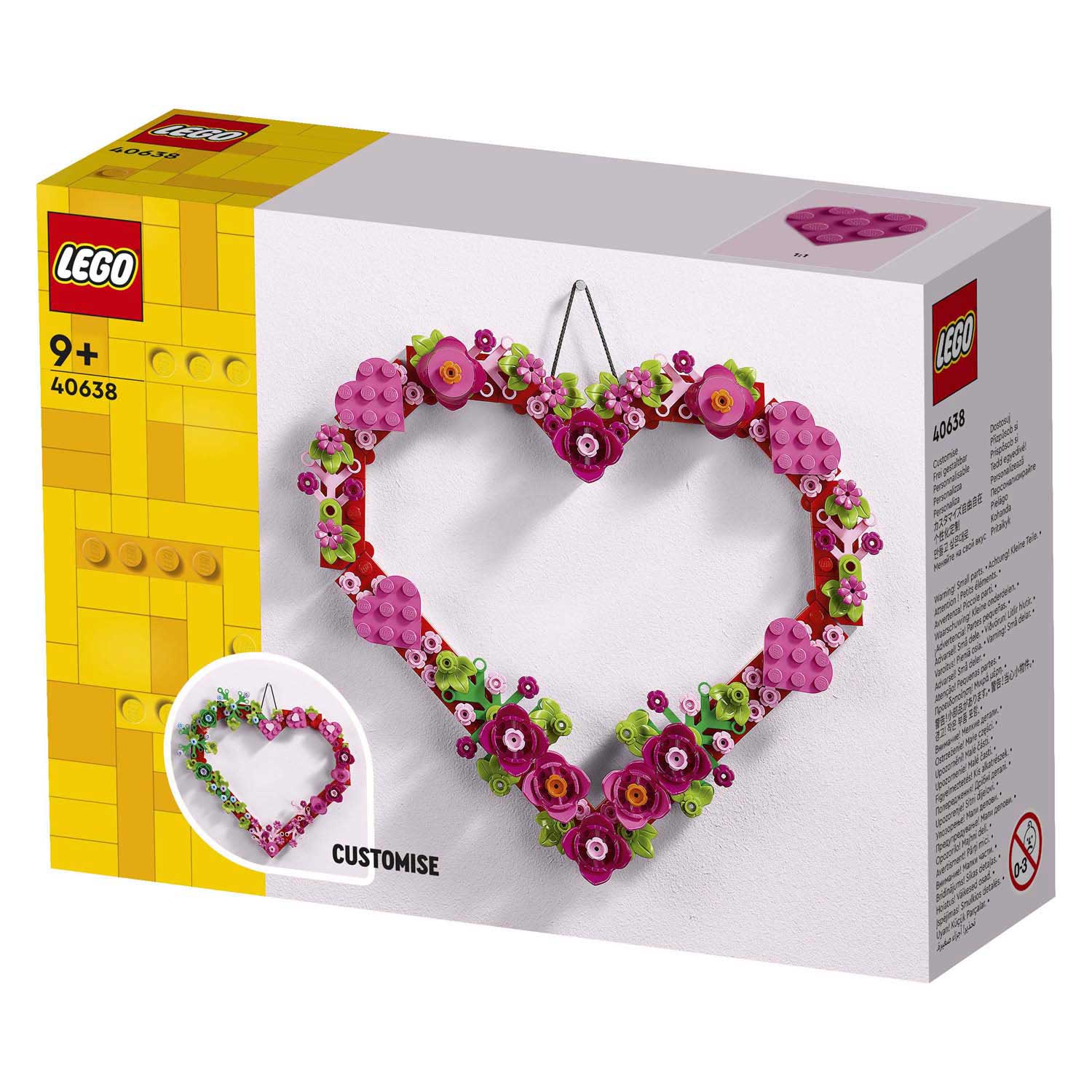 LEGO 40638 Décoration en forme de cœur