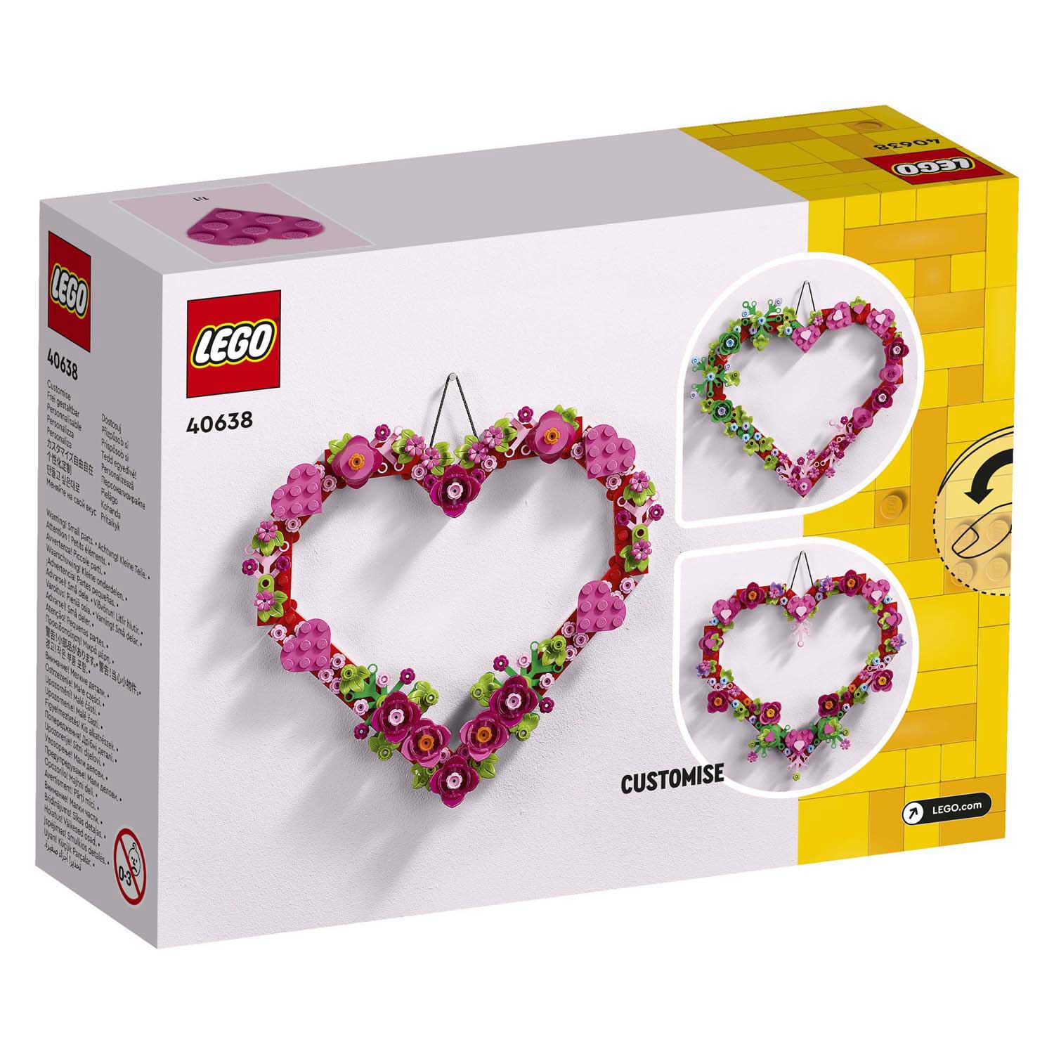 LEGO 40638 Décoration en forme de cœur