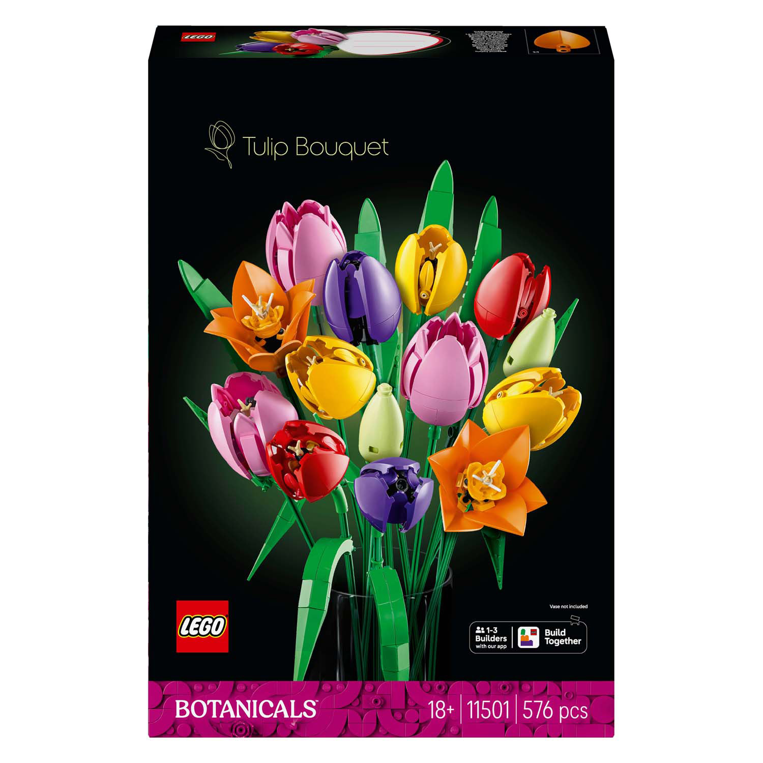 LEGO Botanicals 11501 Bouquet de tulipes Décoration florale