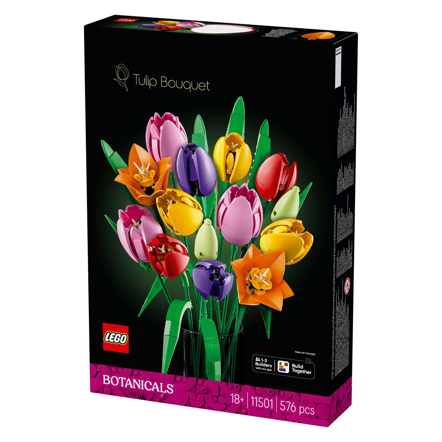 LEGO Botanicals 11501 Bouquet de tulipes Décoration florale