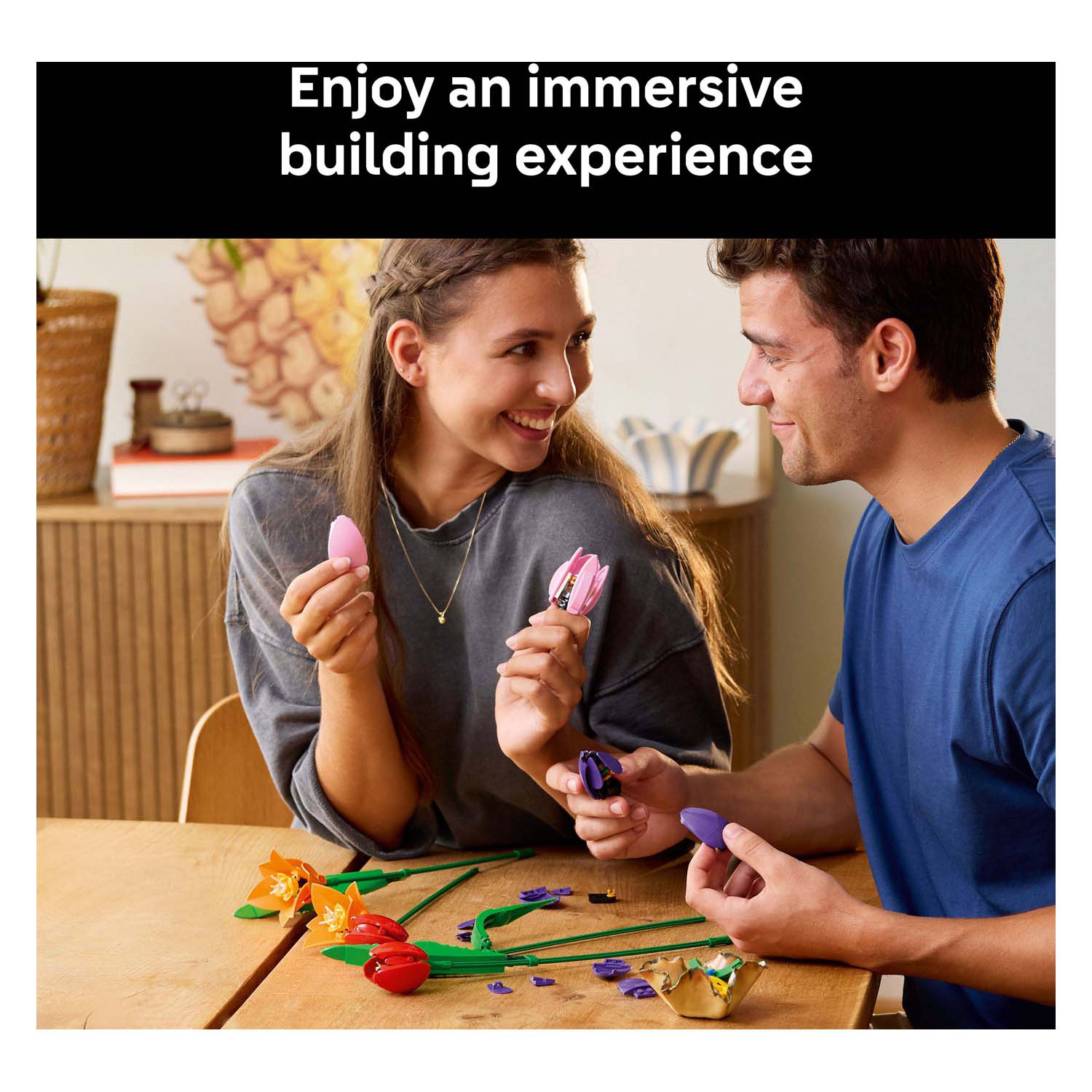 LEGO Botanicals 11501 Bouquet de tulipes Décoration florale