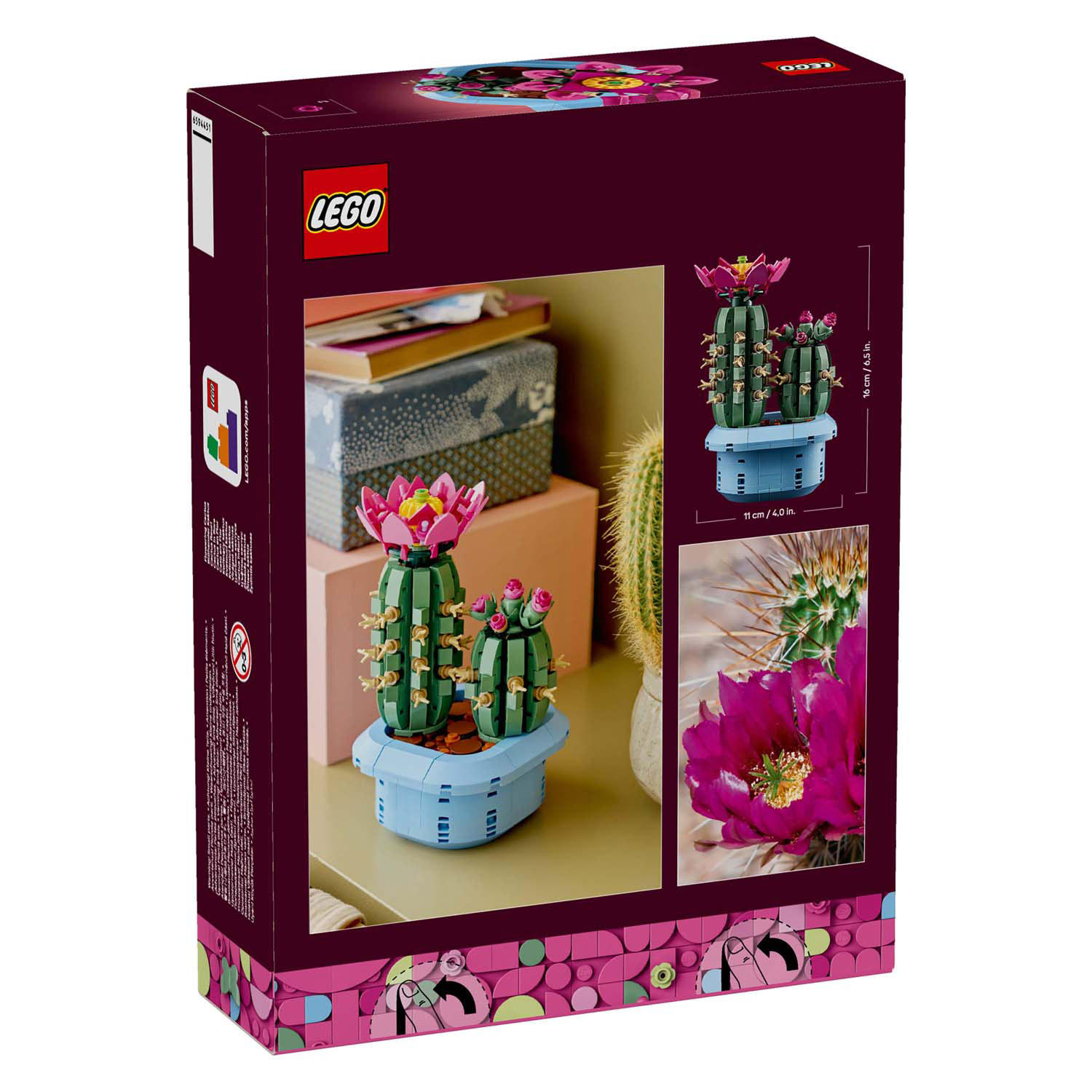 LEGO Botanicals 11509 Bloeiende cactus
