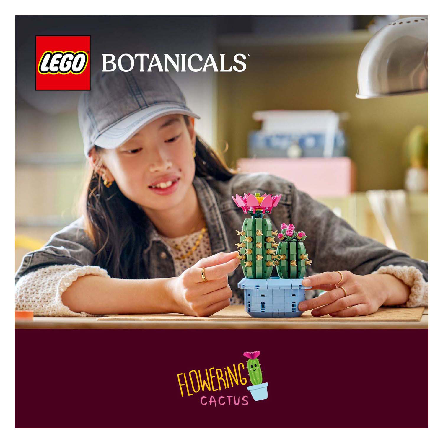 LEGO Botanicals 11509 Bloeiende cactus
