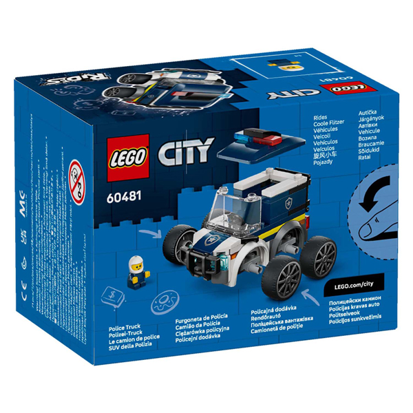 LEGO City 60481 Véhicules Voiture de police