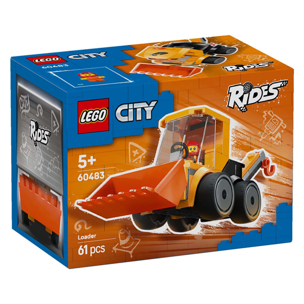 LEGO City 60483 Véhicules Chargeuse de chantier