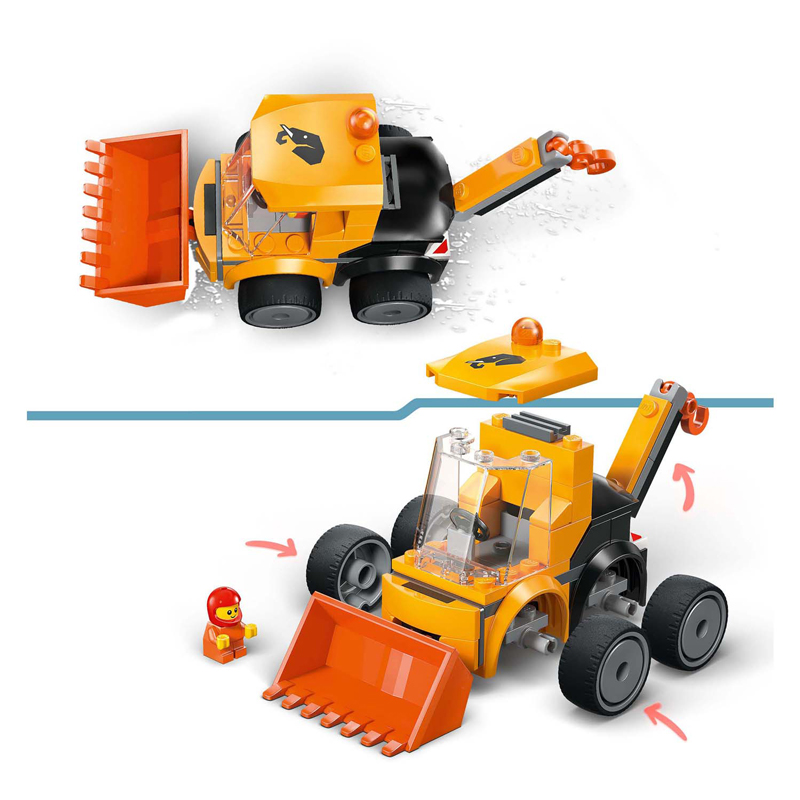LEGO City 60483 Véhicules Chargeuse de chantier