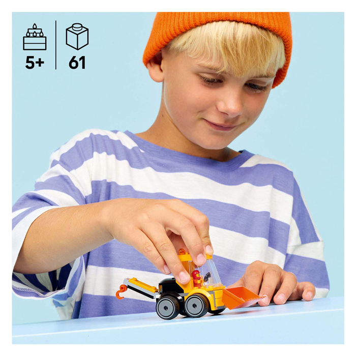 LEGO City 60483 Véhicules Chargeuse de chantier