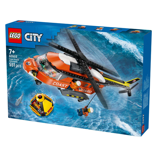LEGO City 60503 Hélicoptère des garde-côtes
