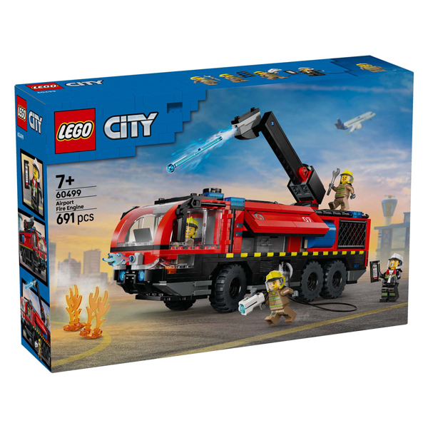 Camion de pompiers de l'aéroport LEGO City 60499
