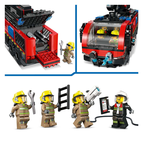 Camion de pompiers de l'aéroport LEGO City 60499