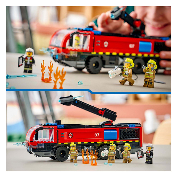 Camion de pompiers de l'aéroport LEGO City 60499