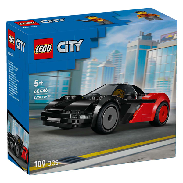LEGO City 60486 Supercar électrique