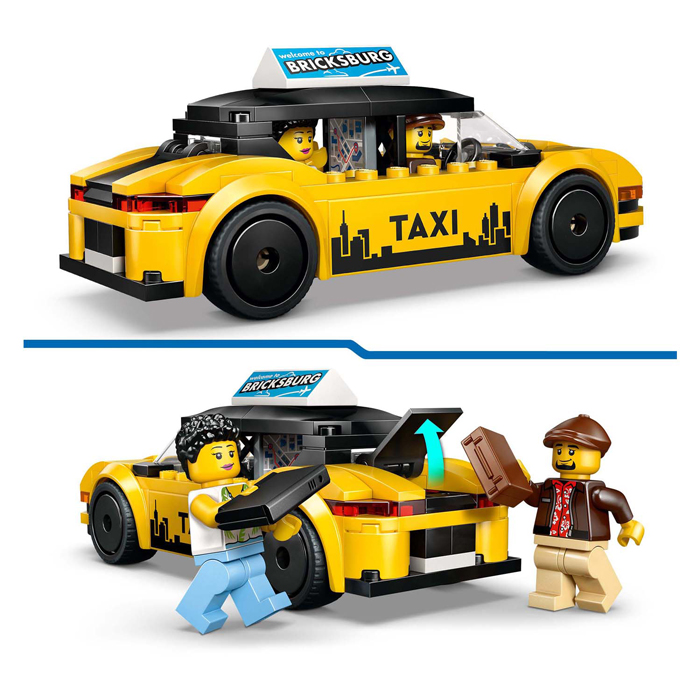 LEGO City 60487 Taxi jaune