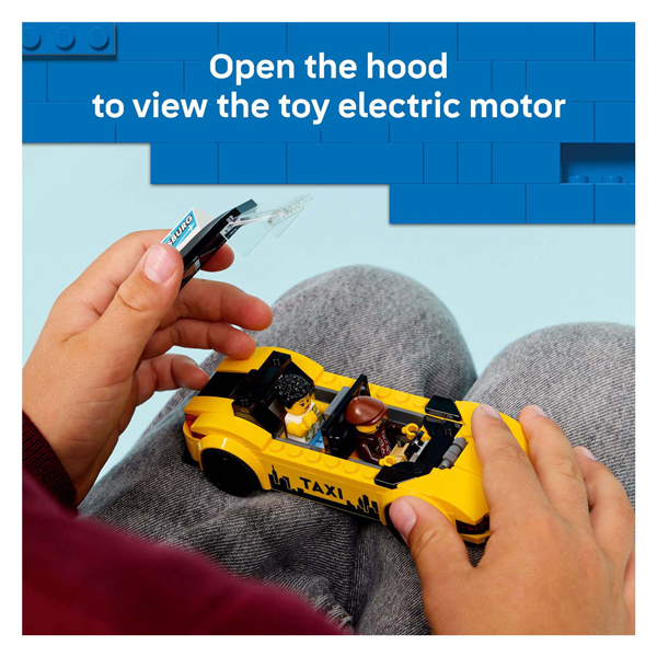 LEGO City 60487 Taxi jaune