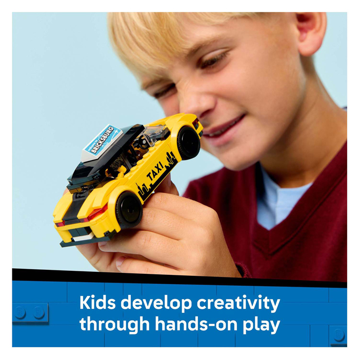 LEGO City 60487 Taxi jaune