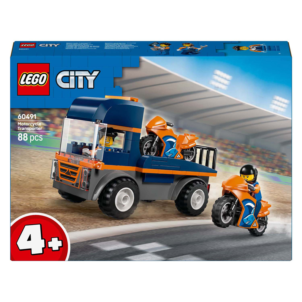 LEGO City 60491 Transporteur de motos