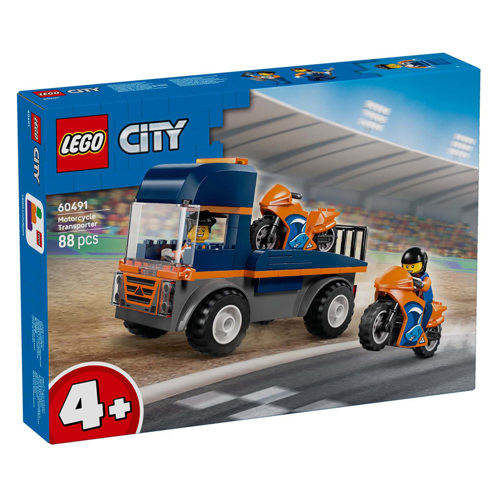 LEGO City 60491 Transporteur de motos