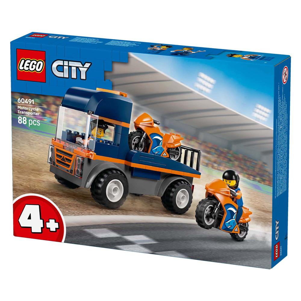 LEGO City 60491 Transporteur de motos
