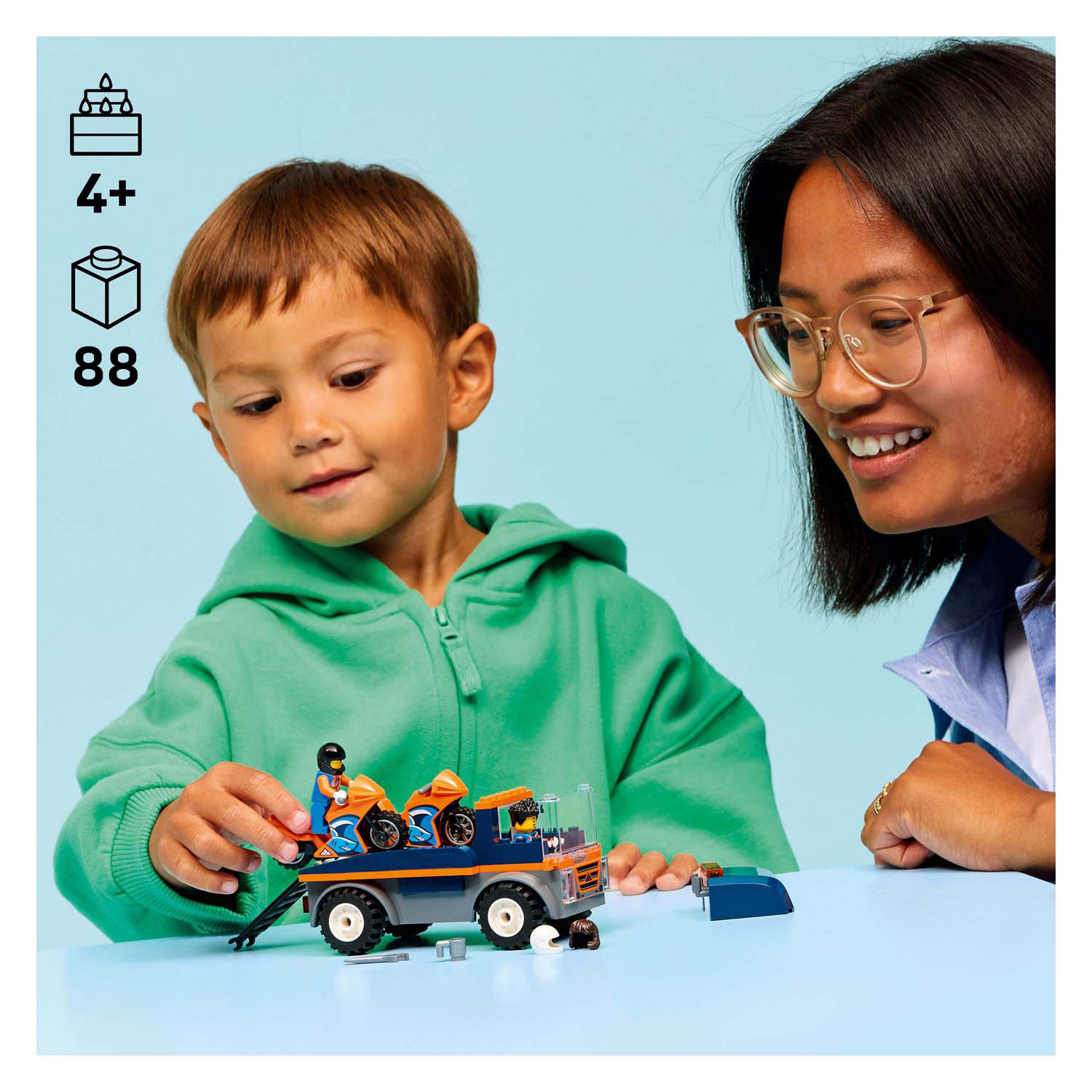 LEGO City 60491 Transporteur de motos