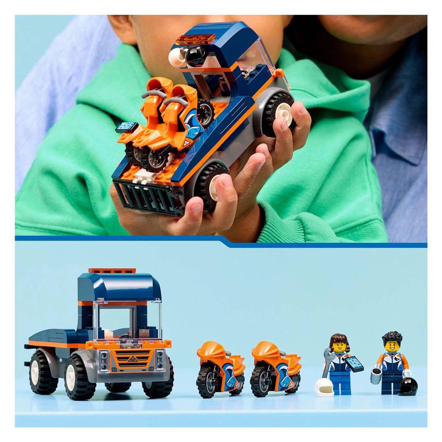 LEGO City 60491 Transporteur de motos