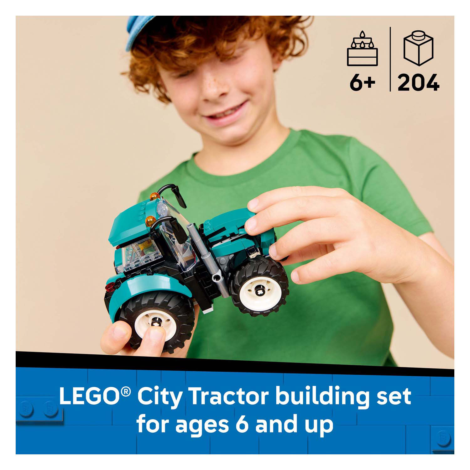 Tracteur LEGO City 60498