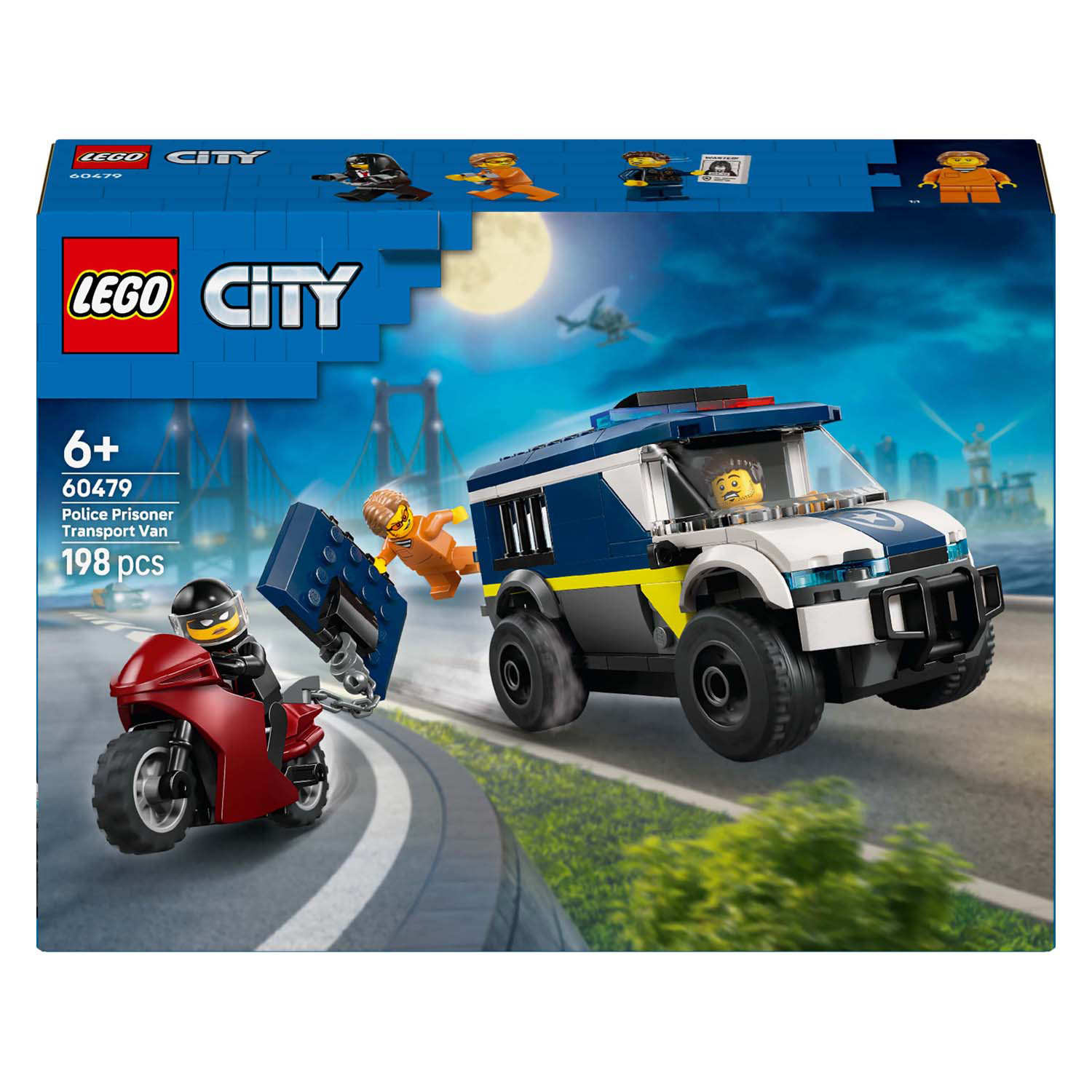 LEGO City 60479 Transport de prisonniers de police