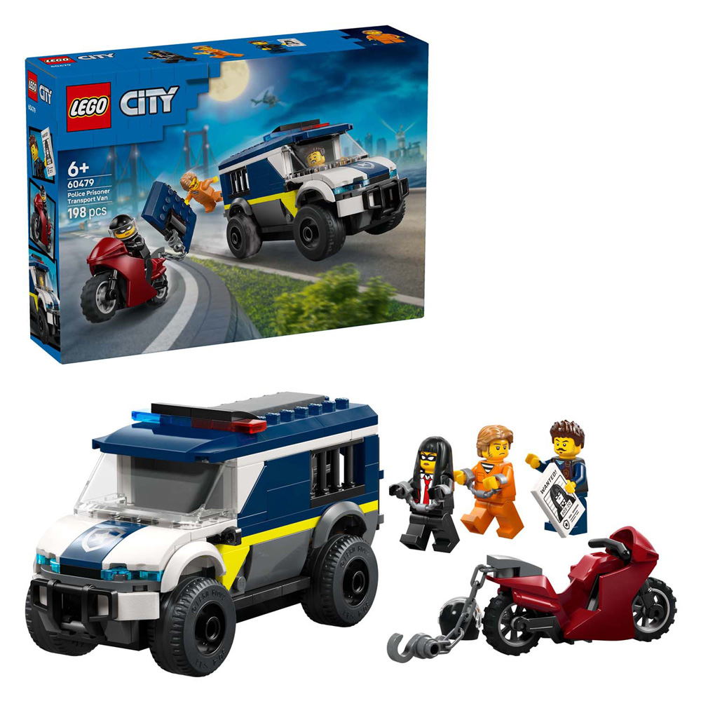 LEGO City 60479 Transport de prisonniers de police