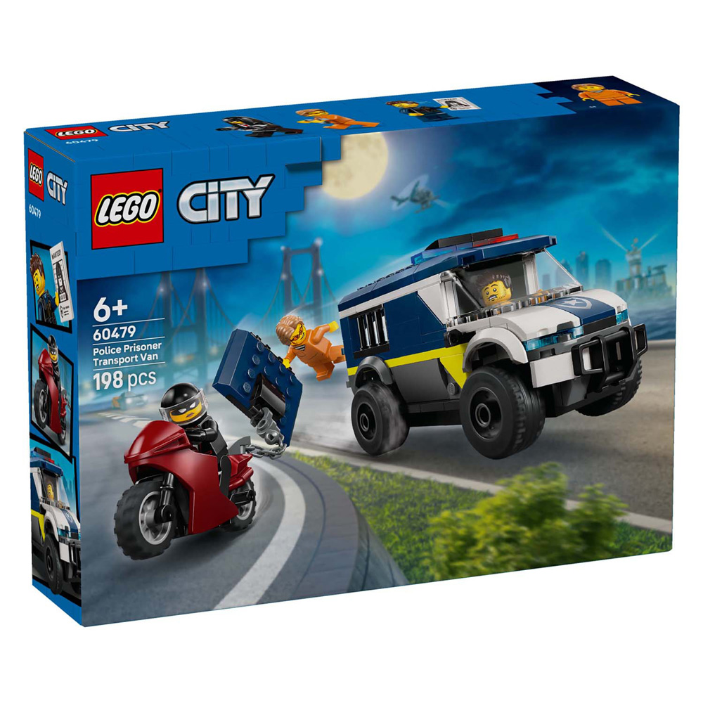 LEGO City 60479 Transport de prisonniers de police