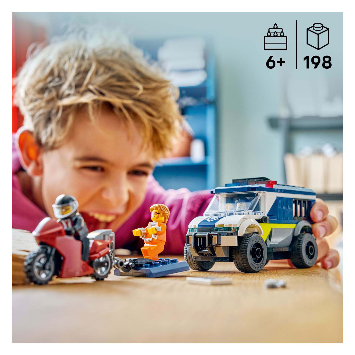 LEGO City 60479 Transport de prisonniers de police