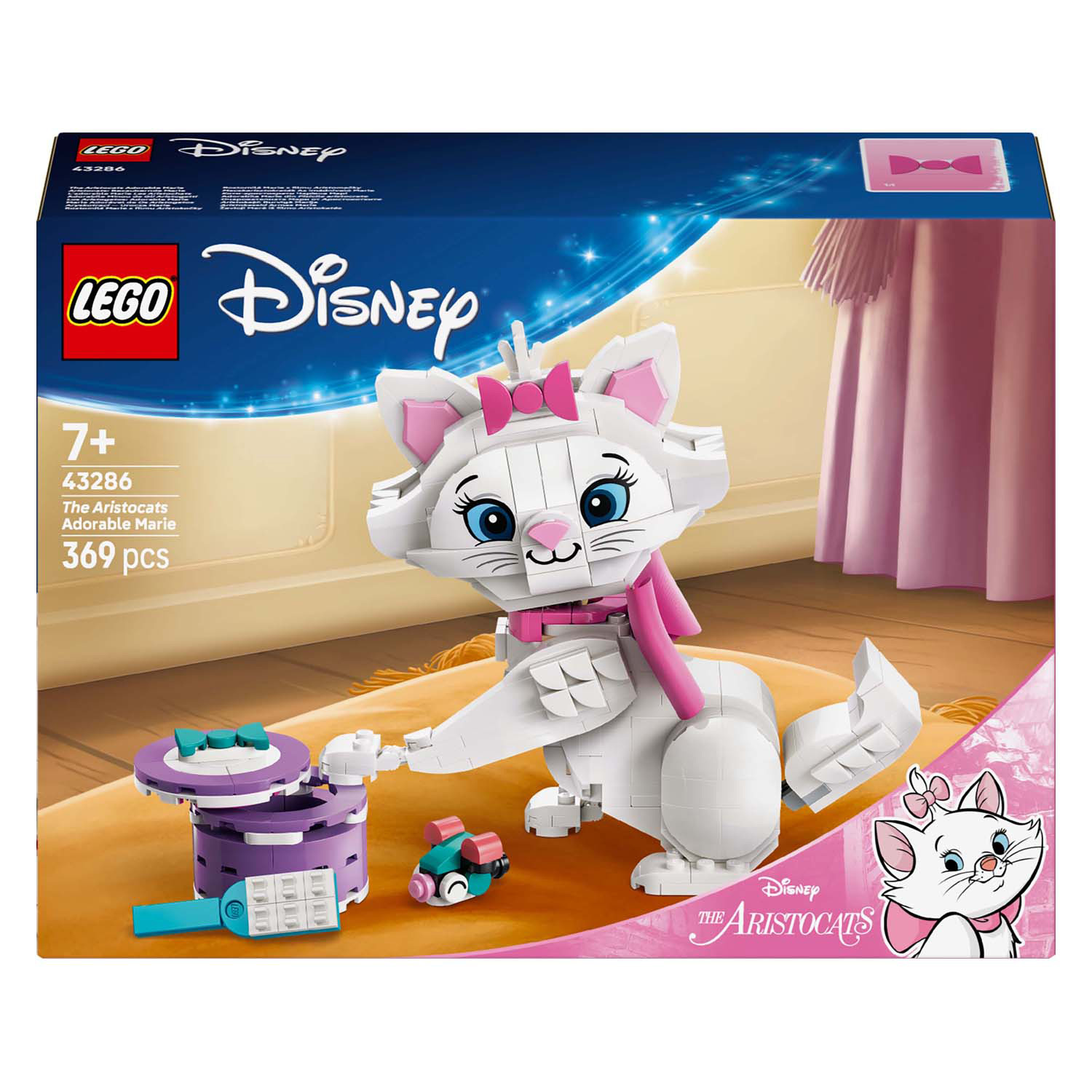 LEGO Disney 43286 Les Aristochats : Marie la mignonne
