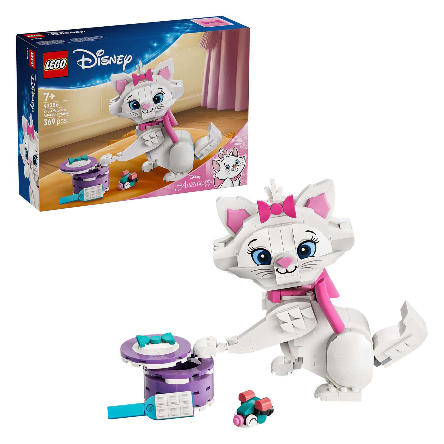 LEGO Disney 43286 Les Aristochats : Marie la mignonne