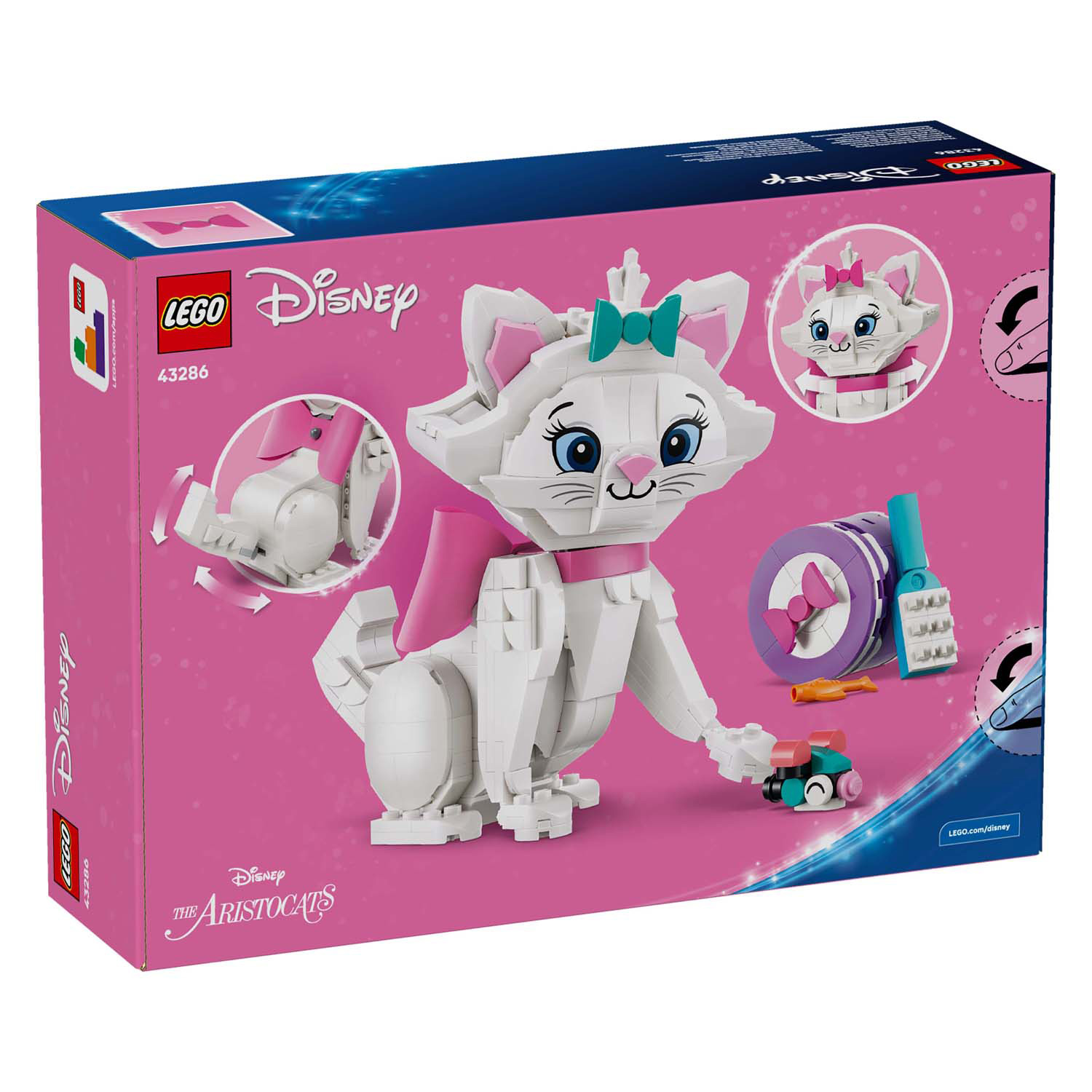 LEGO Disney 43286 Les Aristochats : Marie la mignonne